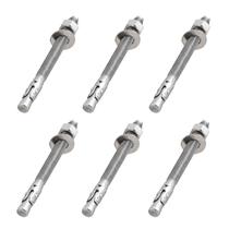 Parafusos de ancoragem de concreto LIONMAX em aço inoxidável 3/8 x 5" Parafusos de ancoragem de concreto LIONMAX em aço inoxidável 3/8 x 5"