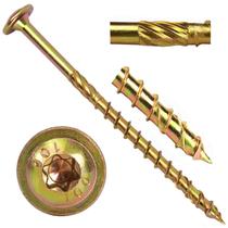 Parafusos de atraso de construção B1jounie YA 1/4 x 4" T30 Torx 100 unidades