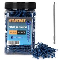 Parafusos de bolso Bobibbi 8x2 -1/2 Rosca grossa 300 unidades Parafusos de bolso Bobibbi 8x2 -1/2 Rosca grossa 300 unidades