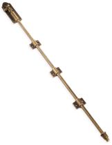 Parafusos de cana Runningfish Heavy Duty para portões de cobre de 60 cm