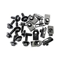 Parafusos De Carro M6 Com Clips Em U Para Capô, Para-choque E Protetor De Guarda