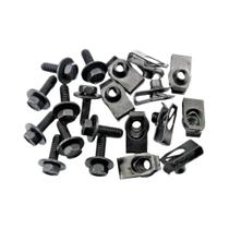 Parafusos De Carro M6 Com Clips Em U Para Capô, Para-choque E Protetor De Guarda