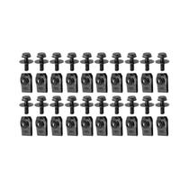 Parafusos De Carro M6 Com Clips Em U Para Capô, Para-choque E Protetor De Guarda Parafusos De Carro M6 Com Clips Em U Para Capô, Para-choque E Protetor De Guarda