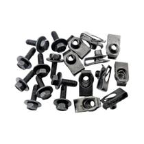 Parafusos De Carro M6 Com Clips Em U Para Capô, Para-choque E Protetor De Guarda