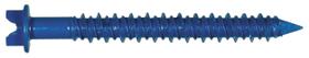 Parafusos de concreto Hillman 3/16" x 7 cm para lavadora hexagonal, pacote com 100
