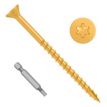 Parafusos de convés Etauwe 8 x 2 revestidos com epóxi ao ar livre 300 PCS