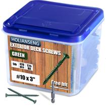 Parafusos de convés HOLIANSENG 3 cm, 10 x 3, 2,27 kg resistentes à ferrugem Parafusos de convés HOLIANSENG 3 cm, 10 x 3, 2,27 kg resistentes à ferrugem
