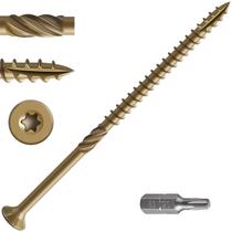 Parafusos de convés Wensilon 10 x 4 (800 unidades) 6,8 kg resistentes à ferrugem