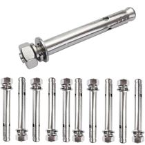 Parafusos de expansão JENSWILL M10x100mm 304 Aço Inoxidável x10 Parafusos de expansão JENSWILL M10x100mm 304 Aço Inoxidável x10