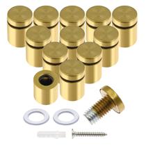 Parafusos de fixação Luomorgo em aço inoxidável 19 mm x 25 mm (12 unidades) Parafusos de fixação Luomorgo em aço inoxidável 19 mm x 25 mm (12 unidades)