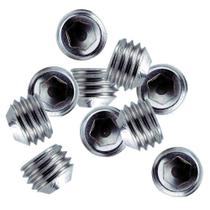 Parafusos de fixação Whitecap 1/4-28 Thread em aço inoxidável, pacote com 10 Parafusos de fixação Whitecap 1/4-28 Thread em aço inoxidável, pacote com 10