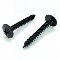 Parafusos de madeira BCP Fixeners 8 x 1-1/4 Black Carbon Steel 100 Qty
