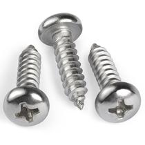 Parafusos de madeira BNUOK 10 x 19mm Pan Head Stainless Steel 304 Parafusos de madeira BNUOK 10 x 19mm Pan Head Stainless Steel 304