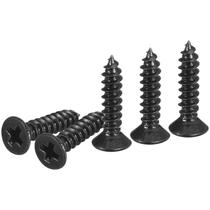Parafusos de madeira DTGN 500Pcs 4x1 /2 304 de aço inoxidável preto Parafusos de madeira DTGN 500Pcs 4x1 /2 304 de aço inoxidável preto