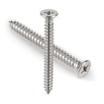 Parafusos de madeira QISHENG de aço inoxidável 304 (18-8) 8x2 100pcs