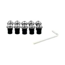 Parafusos De Para-brisa M5 10 Peças Para Kawasaki Honda Suzuki Yamaha Ninja Cbr Gsxr Yzf R1 R3 R6 R7