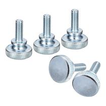 Parafusos de polegar uxcell M6x16mm em aço carbono galvanizado (10 unidades)