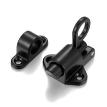 Parafusos de porta automáticos INIRET Fechos de fechamento automático x8 pretos