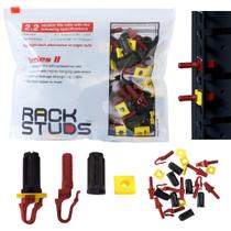 Parafusos de Rack de Servidor Rackstuds R100 II (19cm, Vermelhos) - Pacote com 100