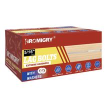 Parafusos de retenção HROMIGRY 5/16 x 6 (25 unidades) galvanizados a quente