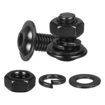 Parafusos de tampa de soquete com cabeça de botão flangeada M METERXITY M8 x 12 mm