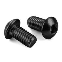 Parafusos de tampa de soquete com cabeça de botão MewuDecor Grade 10.9 Steel Parafusos de tampa de soquete com cabeça de botão MewuDecor Grade 10.9 Steel