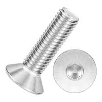 Parafusos de tampa de soquete de cabeça plana Kozelo M8-1,25 x 30 mm 304 SS Parafusos de tampa de soquete de cabeça plana Kozelo M8-1,25 x 30 mm 304 SS