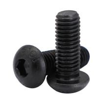 Parafusos de tampa hexagonal com cabeça de botão M8 x 25 mm 25 unidades