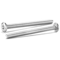 Parafusos de tampa hexagonal de cabeça plana SG TZH M6x80mm 20 unidades Parafusos de tampa hexagonal de cabeça plana SG TZH M6x80mm 20 unidades