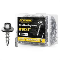 Parafusos de telhado em chapa metálica FIXLINK RUSPERT 10 1 300 unidades