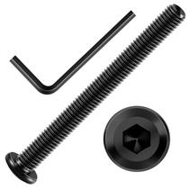 Parafusos e parafusos MYWISH M8 x 80 mm, 20 unidades, tampa de soquete hexagonal de cabeça plana