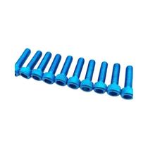 Parafusos E Porcas De Fixação Coloridos De 6MM Para Motocross Universal, Acessórios Para Moto, 10