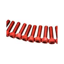 Parafusos E Porcas De Fixação Coloridos De 6MM Para Motocross Universal, Acessórios Para Moto, 10