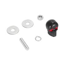Parafusos E Tampas De Fixação De 6mm Para Suporte De Placa De Carroceria Com Design De Caveira Para