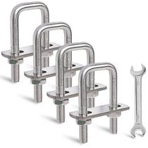 Parafusos em U quadrados SRZTXU M8 25 mm x 70 mm Aço inoxidável 304