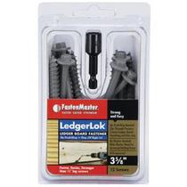 Parafusos FASTENMASTER FMLL358-12 LedgerLok 3,6" Cinza 12 unidades