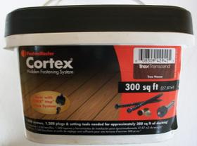 Parafusos FastenMaster TREX Cortex GRVL Fastener 1050 unidades