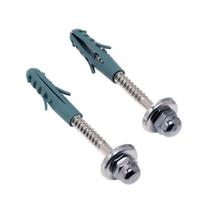 Parafusos Fixação Bacia Lavatório 1/4"x100mm Cromado Esteves