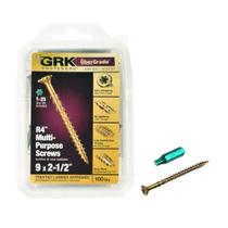 Parafusos GRK R4 No. 9 6,4 cm Star Countersink Steel