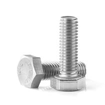 Parafusos hexagonais NIULUNBAO M4-0,7 x 50mm Aço inoxidável 304 50PCS Parafusos hexagonais NIULUNBAO M4-0,7 x 50mm Aço inoxidável 304 50PCS