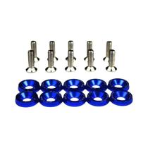 Parafusos Hexagonais Para Modificação De Carros, Arruelas M6, Conjunto De 10 Peças, Parafusos