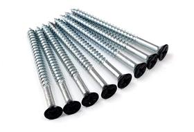 Parafusos Hinge Outlet Wood Heavy-Duty 9x7,5 cm, preto, pacote com 24