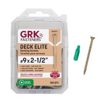 Parafusos ITW BRANDS GRK 39212 9 x 6,35 cm Deck Elite 100ct Parafusos ITW BRANDS GRK 39212 9 x 6,35 cm Deck Elite 100ct