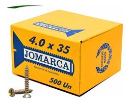 Parafusos Madeira Philips Cab. Chata 4,0 X 35 Caixa 500 Pçs Parafusos Madeira Philips Cab. Chata 4,0 X 35 Caixa 500 Pçs