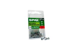 Parafusos multiuso de aço zincado SPAX 6 x 1,9 cm 45 unidades Parafusos multiuso de aço zincado SPAX 6 x 1,9 cm 45 unidades