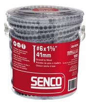 Parafusos para drywall Senco DuraSpin 06A162W 6 1-5/8 polegadas 1.000 unidades