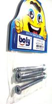 Parafusos Para Madeira 5,5x65mm Kit 4 Pçs - Boly - Ref. 305 Parafusos Para Madeira 5,5x65mm Kit 4 Pçs - Boly - Ref. 305