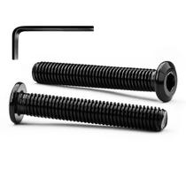 Parafusos para móveis KONGKI M6 x 50 mm Tampa de soquete hexagonal de cabeça plana