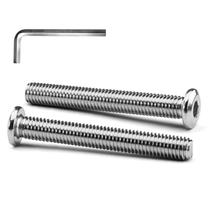 Parafusos Parafuso KONGKI M6 x 70 mm, 20 peças, tampa de soquete hexagonal de cabeça plana