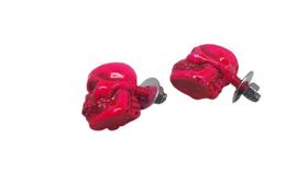 Parafusos Placa Cranio Moto Rosa Mulher Feminino Estiloso